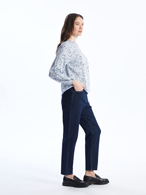 LCW Grace Straight Fit Kadın Jean Pantolon - S46554Z8-890