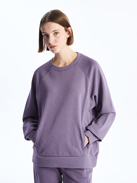 LCW Vision Crew Neck Oversize Women's Sweatshirt - S46620Z8-H9L