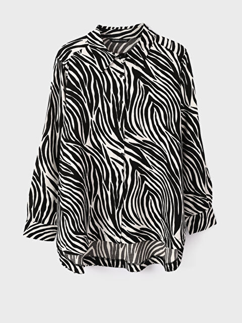 LCWAIKIKI Classic Patterned Long Sleeve Women's Shirt - S46986Z8-LQJ