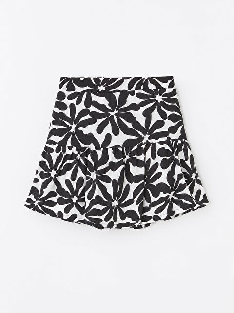 LCW Kids Beli Lastikli Kız Çocuk Şort Etek - S47090Z4-SW6