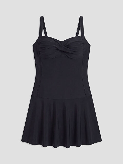 LCW DREAM Büzgü Detaylı Kadın Etekli Mayo