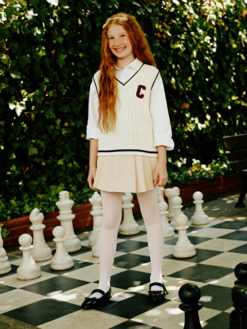 LCW Kids Sınıfın Neşesi Etek - S47332Z4-VVX