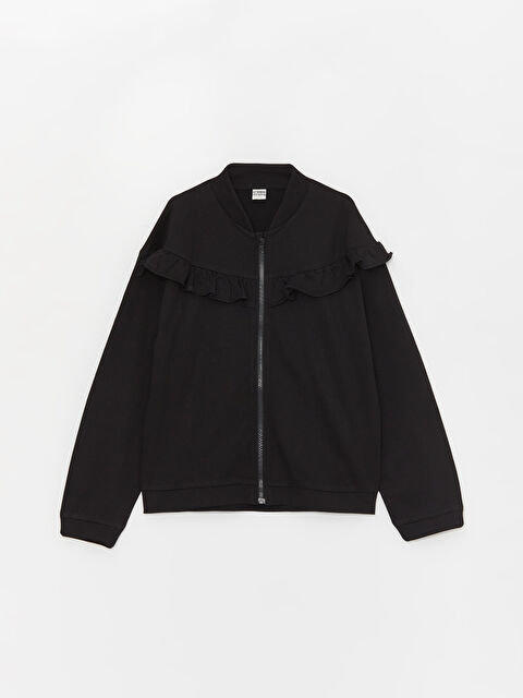 LCW Kids Cardigan à col rond et manches longues pour fille - S47412Z4-CVL