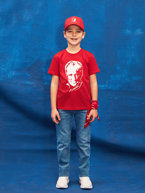 LCW Kids Beli Ayarlanabilir Lastikli Erkek Çocuk Jean Pantolon - S47475Z4-507