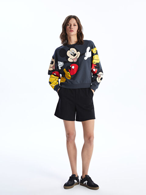 XSIDE Elastic Waist Regular Fit Women's Shorts - S47740Z8-CVL