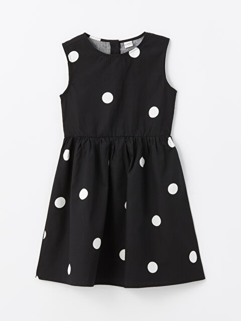 LCW Kids Crew Neck Girls' Dress - S47814Z4-LQJ