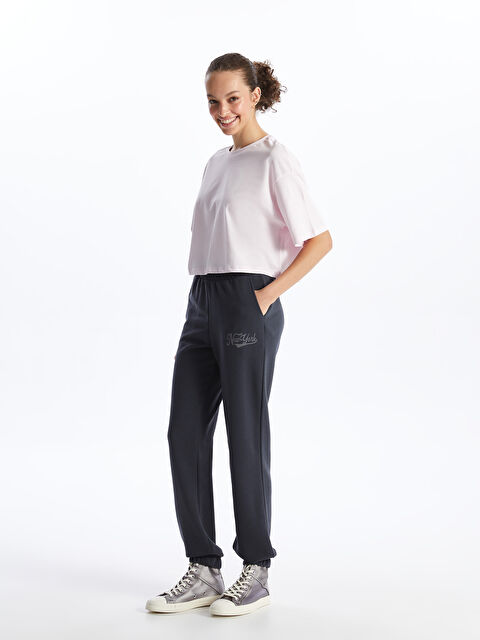 XSIDE Pantalons de survêtement jogger imprimés à taille élastiquée pour Femmes - S47867Z8-RFL
