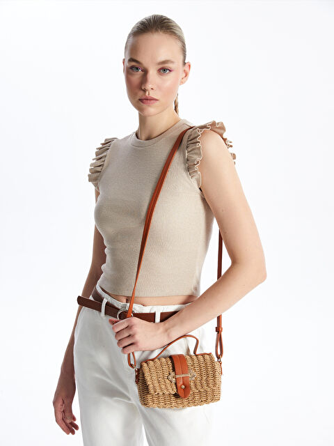 LCW ACCESSORIES Kadın Hasır Omuz Çantası - S47871Z8-QPX