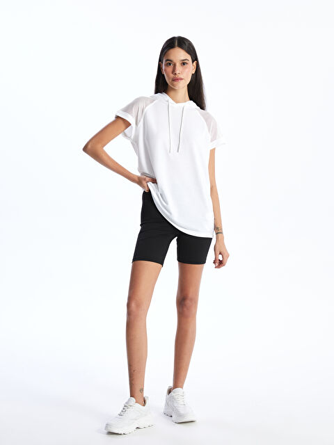 XSIDE Kadın Beli Lastikli Düz Şort Tayt - S47883Z8-CVL