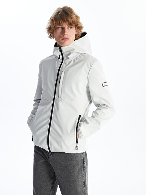 XSIDE Standart Kalıp Kapüşonlu Erkek Mont - S48088Z8-VD7