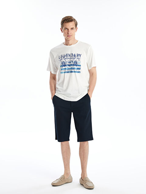 LCWAIKIKI Classic Rahat Kalıp Erkek Bermuda Şort - S48368Z8-KN7