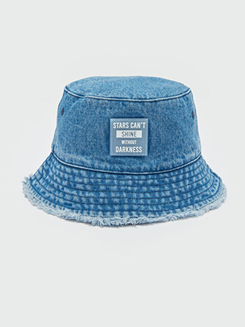 LCW ACCESSORIES Etiket Baskılı Kız Çocuk Bucket Şapka - S48392Z4-JHM