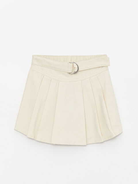 LCW Kids شۆرتی تەنوورەی چینی چینی کچان بە کەمەر لاستیک - S48753Z4-FWM