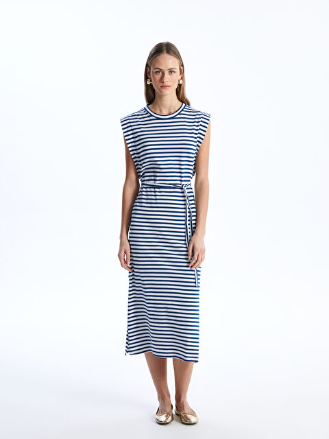 LCWAIKIKI Classic Žena INDIGO Haljina - S48755Z8-LGB