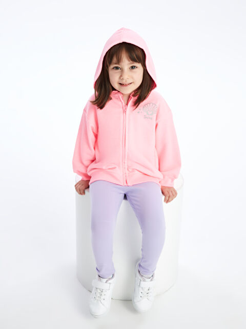 LCW Kids Girls' Basic Leggings - S48936Z1-FKW