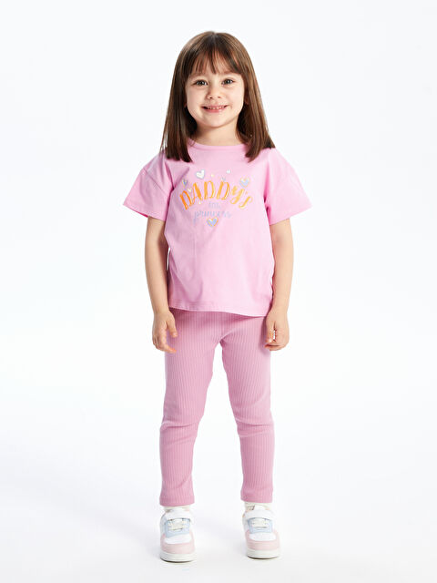 LCW Kids Базовые колготки для маленьких девочек с эластичной резинкой на талии - S48943Z1-GGX