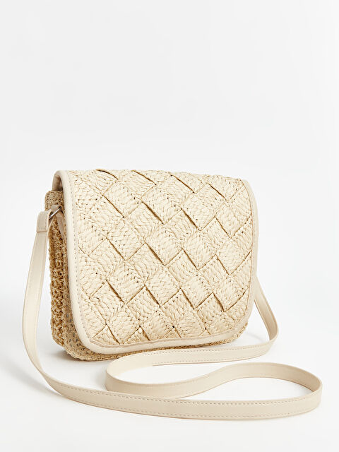 LCW ACCESSORIES Kapitone Desenli Kadın Hasır Kol Çantası - S49158Z8-CR8