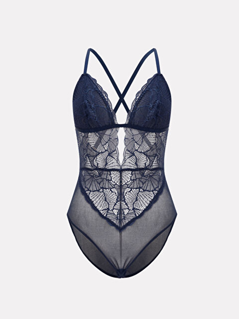 LCW DREAM V Yaka Dantelli Bodysuit