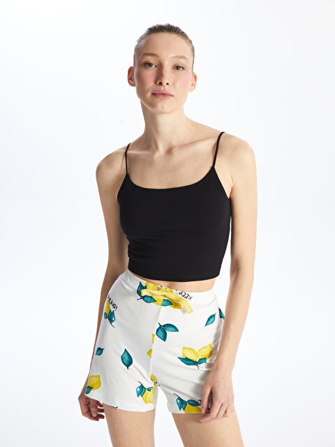 LCW DREAM Square Neck Plain Strappy Women's Vest - S49256Z8-CVL