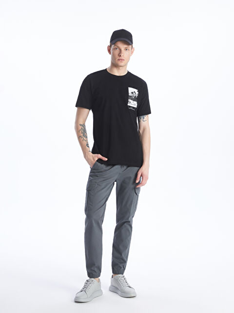 XSIDE Pantalon Cargo Sergé Coupe Svelte Pour Hommes - S49473Z8-SUR