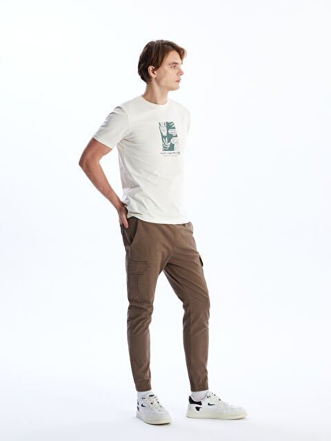 XSIDE Брюки карго из твила слим-фит для мужчин - S49473Z8-VC3