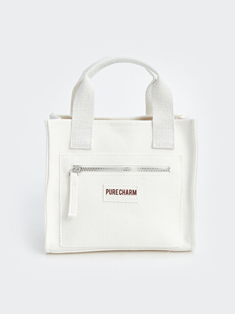 LCW ACCESSORIES Baskılı Fermuarlı Kız Çocuk  El Çantası - S49794Z4-VJ6