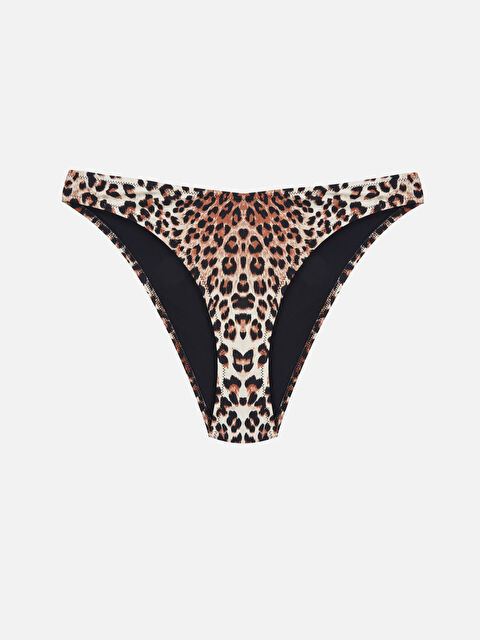 LCW DREAM Brazilian Leopar Desenli Kadın Bikini Alt - S49989Z8-LQJ