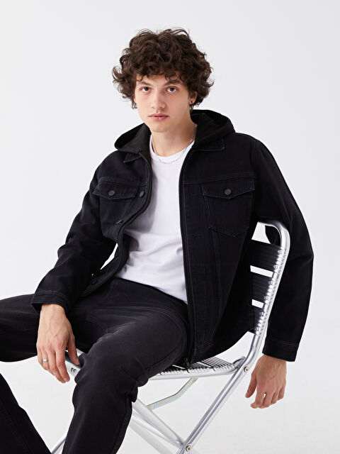 LCW Jeans Мъжко дънково яке със стандартна кройка - S4AA45Z8-326