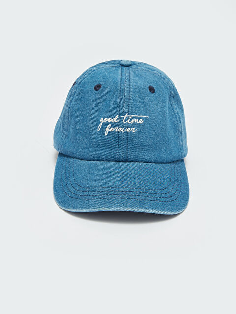 LCW ACCESSORIES Nakışlı Kadın Kep Şapka - S4AC76Z8-DU2