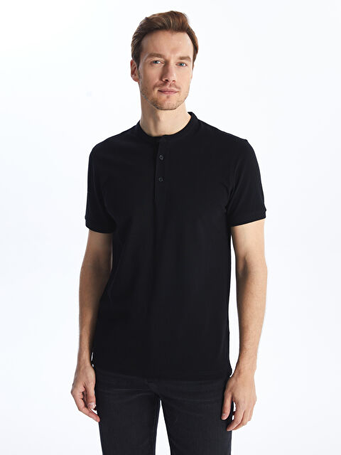 LCWAIKIKI Classic Hakim Yaka Pike Erkek Tişört