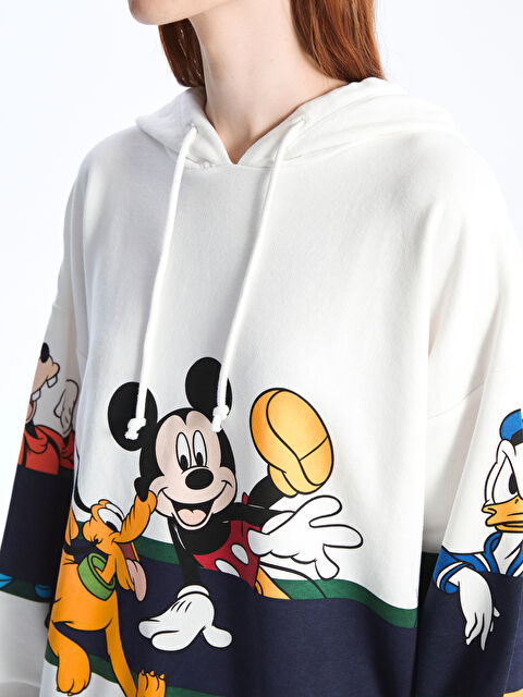 MIKI♡ XSIDE Mickey Mouse and Friends Printed Long Sleeve Oversize