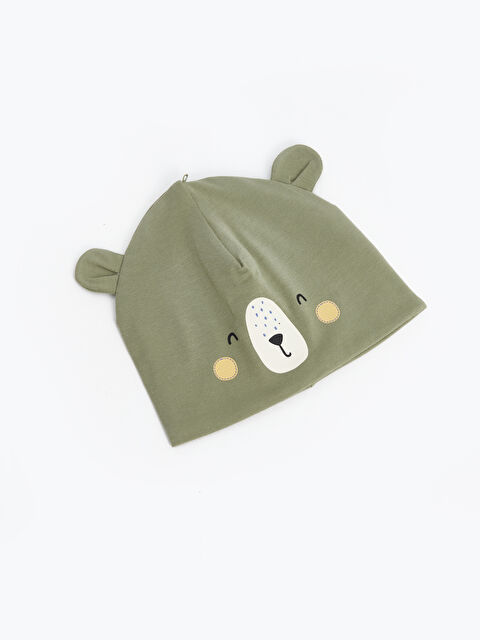 LCW baby Baskılı Erkek Bebek Bere - S4AK59Z1-GUY