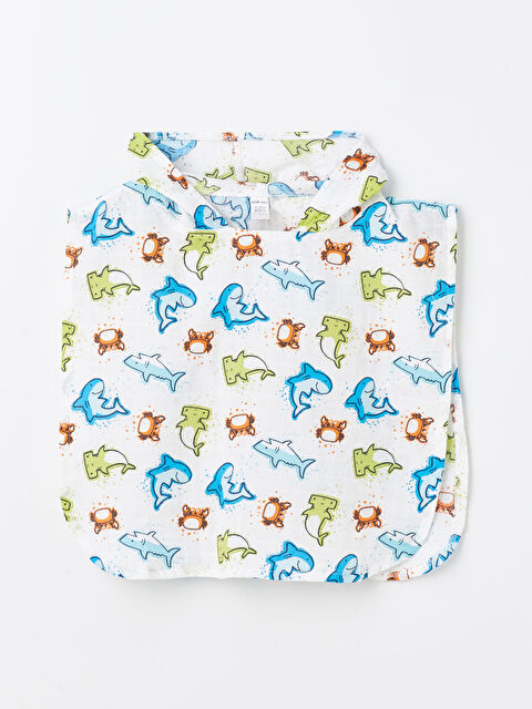 LCW baby Peignoir bébé imprimé à capuche pour garçons - S4AK70Z1-LRA