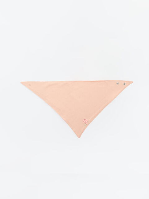 LCW baby Baskılı Kız Bebek Mama Önlüğü 3'lü - S4AL54Z1-VHB