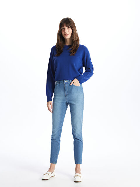 LCWAIKIKI Classic Slim Mom Women's Jeans - S4AP08Z8-311