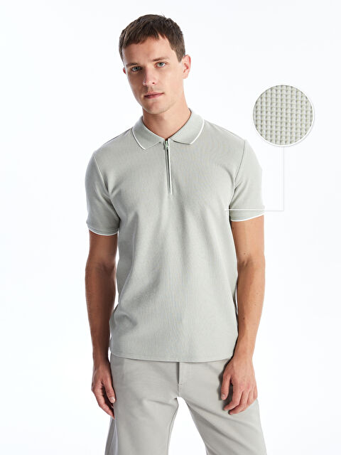 LCW Vision Muškarac ZELENA Majica kratkih rukava - S4AQ70Z8-J1R