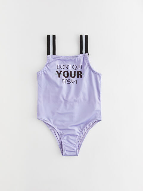 LCW ECO Baskılı Kız Çocuk Mayo - S4AQ94Z4-V2N