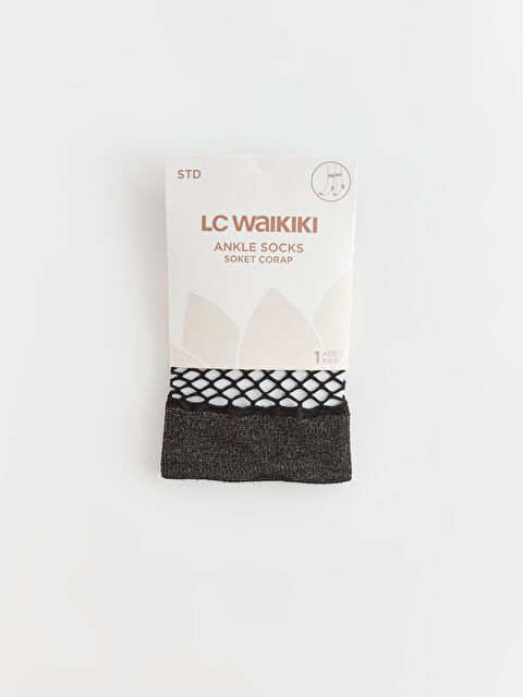 LCW DREAM Simli File Kadın Soket Çorap - S4AV59Z8-J0F