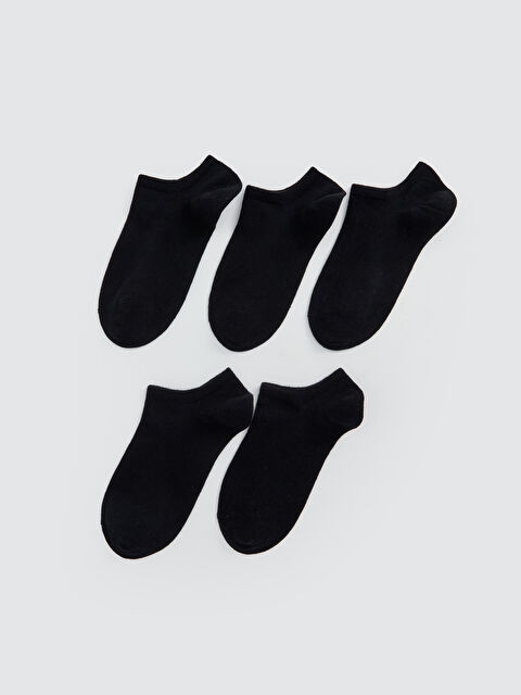 LCW DREAM Kadın Düz Patik Çorap 5'li - S4BA88Z8-CVL