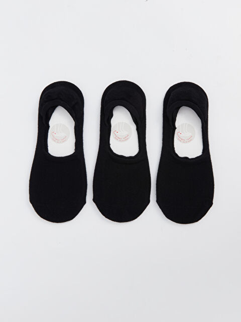 LCW DREAM Kadın Düz Babet Çorap 3'lü - S4BC60Z8-CVL