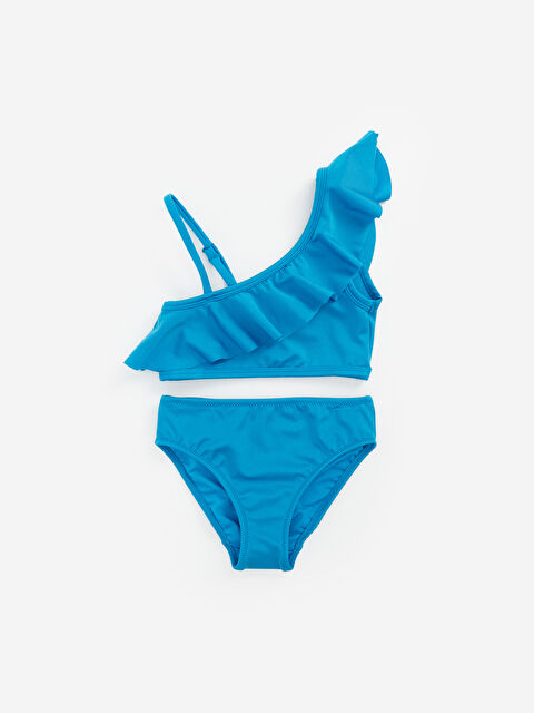 LCW ECO Fırfır Detaylı Kız Çocuk Bikini - S4BH03Z4-J0M