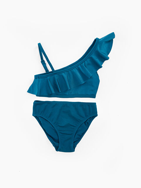 LCW ECO Fırfır Detaylı Kız Çocuk Bikini - S4BH03Z4-J3M