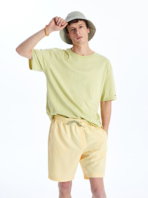 LCWAIKIKI Classic شورت سباحة أساسي قصير للرجال - S4BH91Z8-JY3