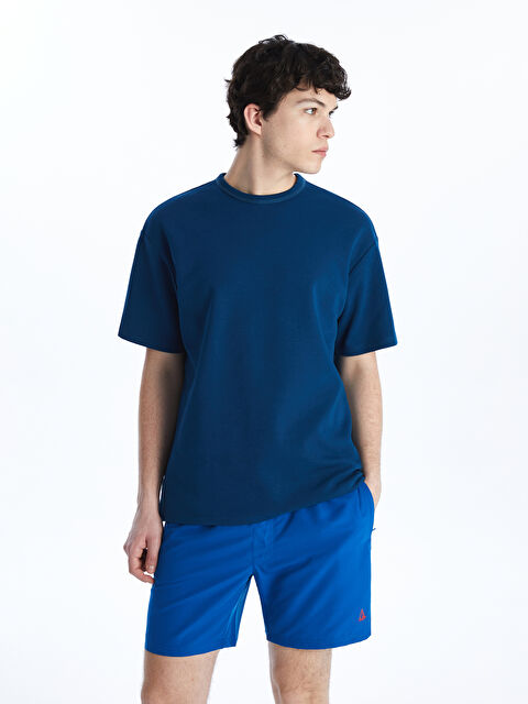 LCW SWIMWEAR Kısa Boy Baskılı Erkek Deniz Şortu - S4BI15Z8-S7L