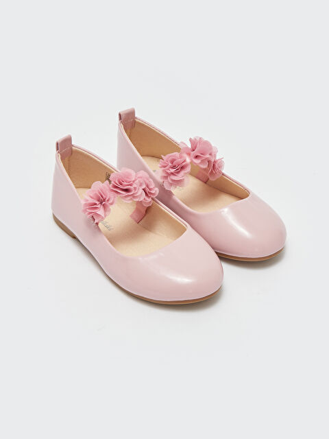 LCW STEPS باليرينا للبنات الصغار بتفاصيل زهرة