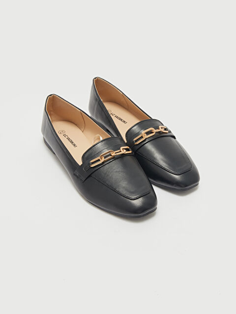 LCW STEPS Mokasine za Žene sa Detaljima Lančića - S4BK38Z8-HUC