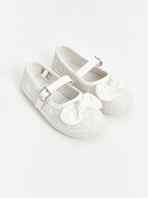 LCW STEPS Bow Detailed Girl's Flat Shoe - S4BL21Z4-EEW