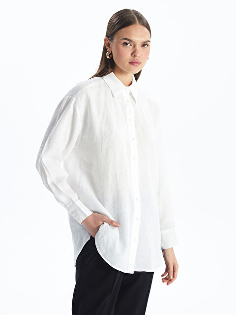 LCW Modest قميص تونيك طوبي مصفر نساء - S4BN13Z8-EEW