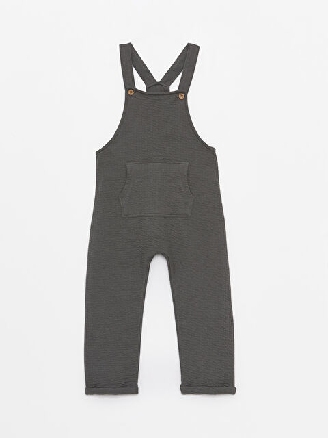 LCW Kids دنغري أساسي بياقة مربعة للأولاد الرضع - S4BN34Z1-R3Y