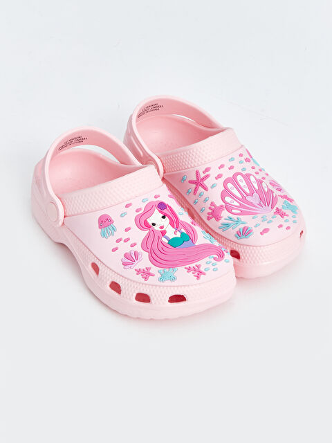 LCW STEPS Пляжные сандалии с принтом для девочек - S4BU23Z4-VEF